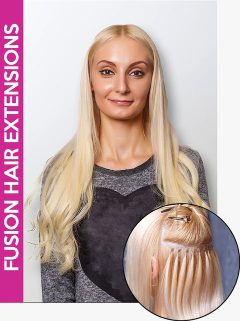 $500 Deposit-Fusion Extensions- Book A Keratin Fusion Extensions appointment with a $500 Non-Refundable deposit
