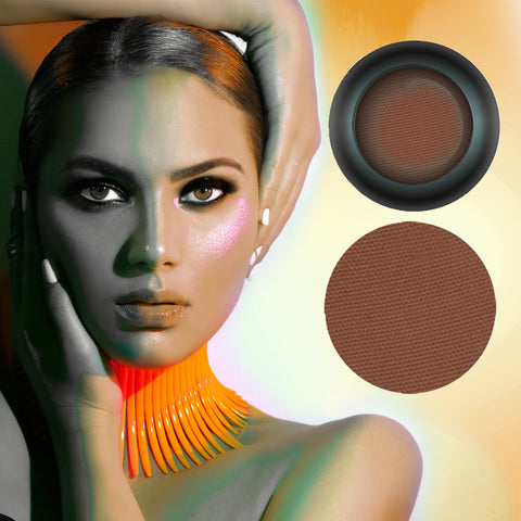 CLR Eye-Shadows Highlights, Neutral, Browns and Greens-Blendable Radiant Eyeshadow-Highly Pigmented and Anti-Smudge