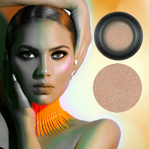 CLR Eye-Shadows Highlights, Neutral, Browns and Greens-Blendable Radiant Eyeshadow-Highly Pigmented and Anti-Smudge