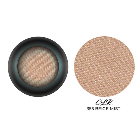 CLR Eye-Shadows Highlights, Neutral, Browns and Greens-Blendable Radiant Eyeshadow-Highly Pigmented and Anti-Smudge