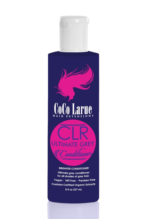 Ultimate Grey Shampoo & Conditioner for grey, white and silver hair tones makes grays beautifully silver and brightens up whites by reducing dullness