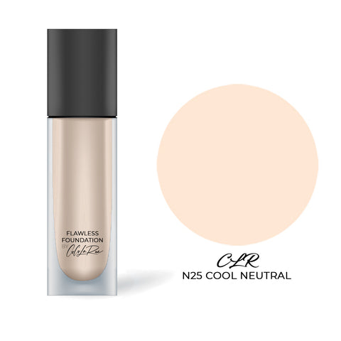 CLR Full Coverage Liquid Foundation for Flawless Skin, Lightweight and Long Wear Makeup Foundation, Expert’s Foundation for Everyday Makeup