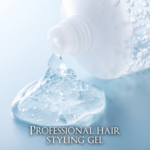 CLR Hair Gel Medium Hold Hair Styling Gel-Perfect For Thin and Fine Hair Cleanse, Nourish, & Maintain Natural Hair Look 4oz (1pack) Max-Shine