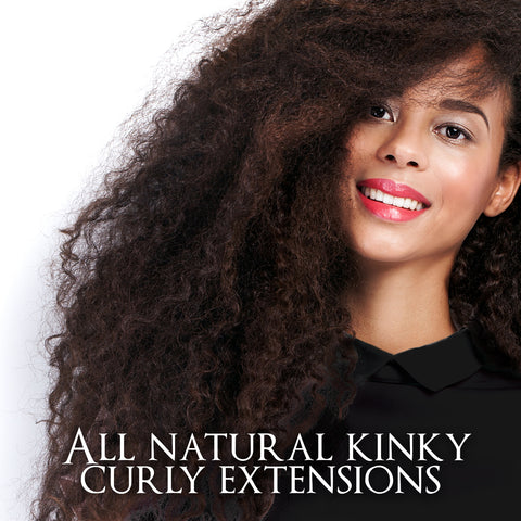 CLR Virgin Kinky Curly Malaysian hair extensions for kinky curly hair textures long-lasting single donor 100% human hair 