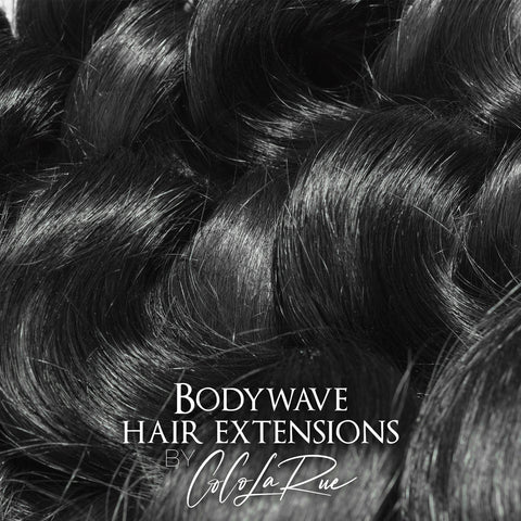 CLR | Virgin body wave hair extension | Human hair | Brazilian wavy style | Healthy thick, smooth, shiny hair| Lasts Up To 4 Years|