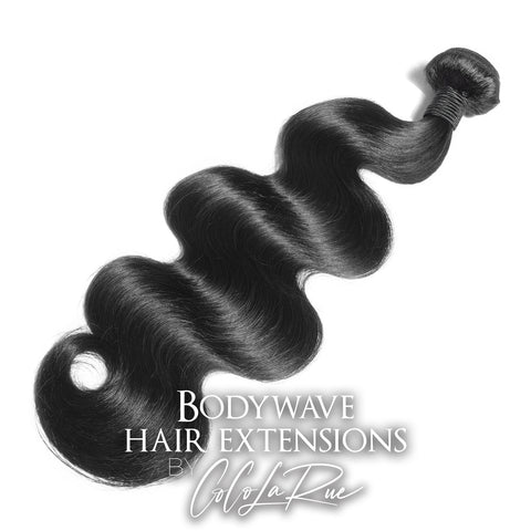 CLR | Virgin body wave hair extension | Human hair | Brazilian wavy style | Healthy thick, smooth, shiny hair| Lasts Up To 4 Years|
