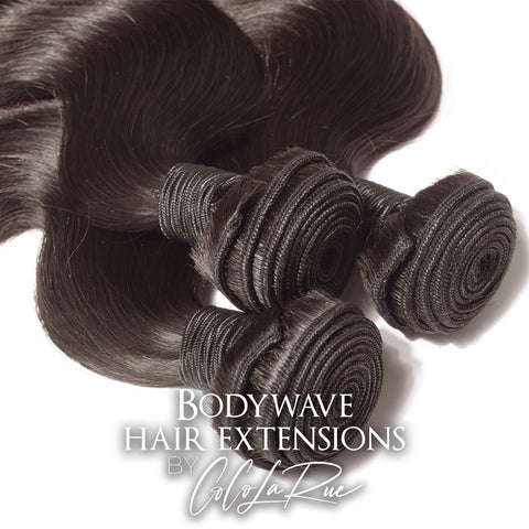 CLR | Virgin body wave hair extension | Human hair | Brazilian wavy style | Healthy thick, smooth, shiny hair| Lasts Up To 4 Years|