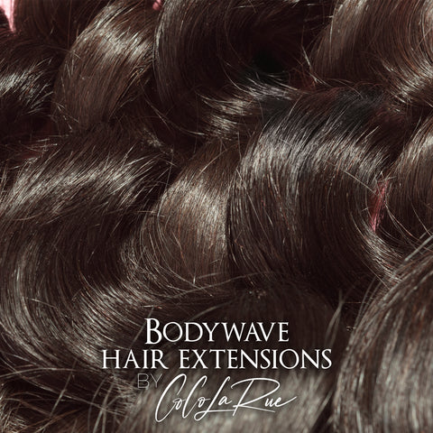 CLR | Virgin body wave hair extension | Human hair | Brazilian wavy style | Healthy thick, smooth, shiny hair| Lasts Up To 4 Years|