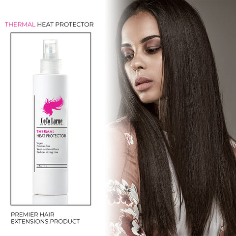 CLR Heat Protectant Spray for Women- Firm Hold and Weightless Hold-No Frizz & Humidity-Paraben Free Hairspray 4oz- Exotic Blend & Shiny Finish