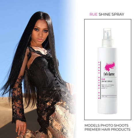 CLR Hair Shine Spray with Botanicals-Extra Hold-Vitamins Hairspray (4oz-1pack) Lightweight Formula-Fuller Hair-Free Of Artificial Colors