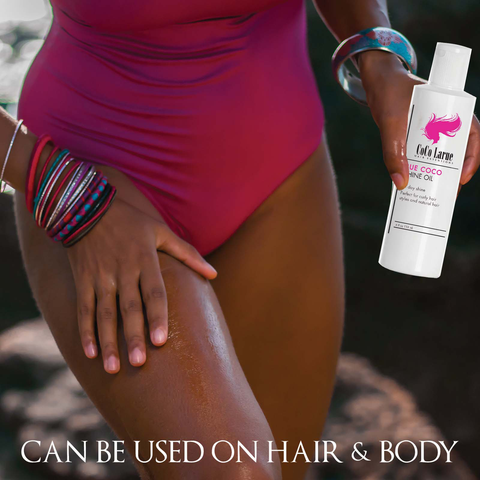 CLR Shine Oil for Hair 4oz- Advanced and Enhanced Formula-High Gloss- No Moisture Loss and Color Fading- Anti Frizz Hair Gloss- Sexified Shine