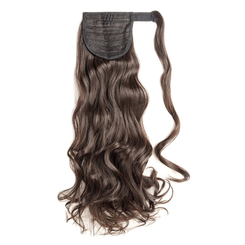 CLR | Clip in ponytail hair extensions- Halo | Thick silky and soft virgin hair| Brazilian Straight Remy hair - reuse up to 4 years