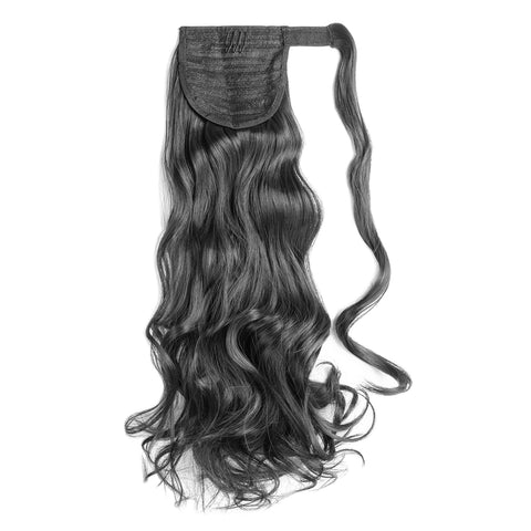 CLR | Clip in ponytail hair extensions- Halo | Thick silky and soft virgin hair| Brazilian Straight Remy hair - reuse up to 4 years