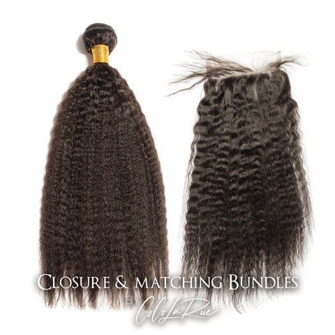 CLR| Hair Closures | Curly Black Human Remy Hair Lace Front Closures |Thick and soft | Heat protective-Brazilian Bodywave Hair Extensions