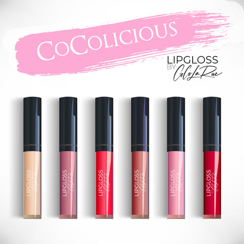 CLR Shiny Long Stay Non-Sticky Lip-gloss CoCoLicious Vitamin Oil Enriched Lip-gloss for Women and Girls Sensation Lipgloss for Rejuvenating Lips
