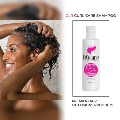 CLR Curl Care and Shine Shampoo- Softer, Shiny and Voluminous Curls- Perfect Pick for Defining Curls and Moisturizing-Best Budget Shampoo 8oz