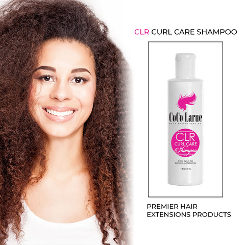 CLR Curl Care and Shine Shampoo- Softer, Shiny and Voluminous Curls- Perfect Pick for Defining Curls and Moisturizing-Best Budget Shampoo 8oz