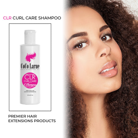 CLR Curl Care and Shine Shampoo- Softer, Shiny and Voluminous Curls- Perfect Pick for Defining Curls and Moisturizing-Best Budget Shampoo 8oz