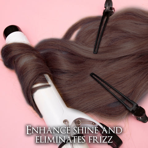 Professional Curling Iron for Hair of All Types - Heavy Duty Hair Curling Iron Long Lasting and Fast Curls Premium Curler with Easy Operation and Advanced Technology-CLR-Curlers Classic Curling Wand Reverse