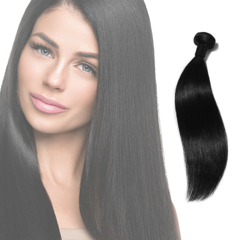 CLR I Straight Hair Extension | Human hair | Natural Indian remy straight | Thick smooth and shiny | Real replacement natural straight