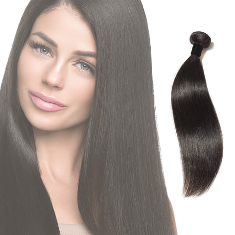 CLR I Straight Hair Extension | Human hair | Natural Indian remy straight | Thick smooth and shiny | Real replacement natural straight