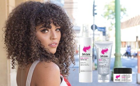 CLR Curly Hair Products | Shine Hair Oil Spray, Hair Gel, Weave Grease for Curly Hair, Straight and Extensions Hair Care Package (3pack)