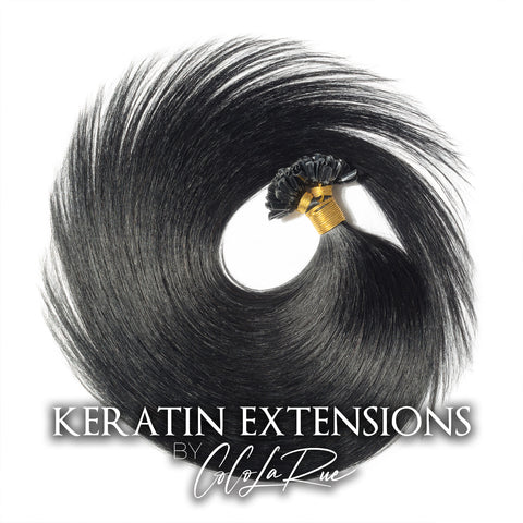 Keratin Straight Human Hair Extensions by CLR Includes (100 pieces) Healthy Hair made 100% thick quality remy hair, made to last 4 Years