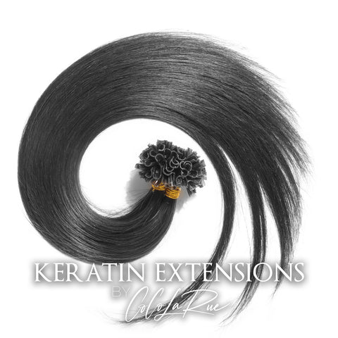 Keratin Straight Human Hair Extensions by CLR Includes (100 pieces) Healthy Hair made 100% thick quality remy hair, made to last 4 Years