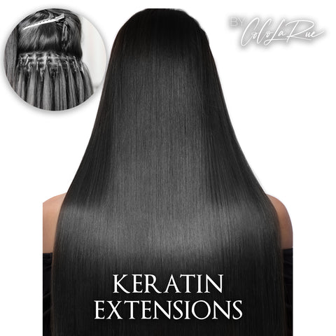 Keratin Straight Human Hair Extensions by CLR Includes (100 pieces) Healthy Hair made 100% thick quality remy hair, made to last 4 Years