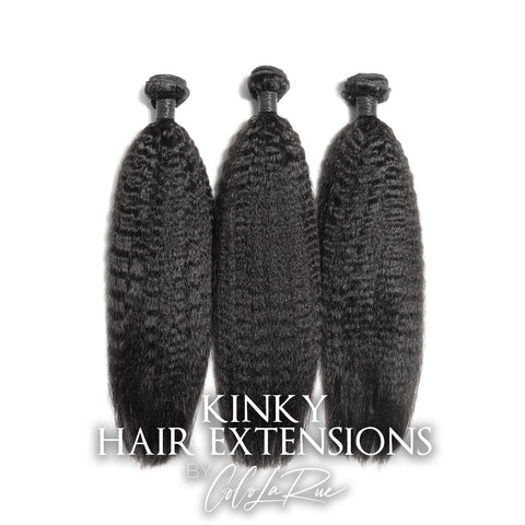 CLR Virgin Kinky Curly Malaysian hair extensions for kinky curly hair textures long-lasting single donor 100% human hair 