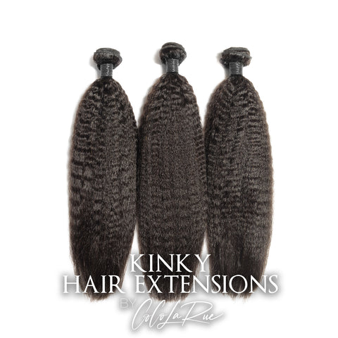 CLR Virgin Kinky Curly Malaysian hair extensions for kinky curly hair textures long-lasting single donor 100% human hair 