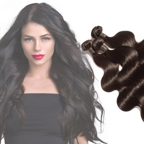 CLR | Virgin body wave hair extension | Human hair | Brazilian wavy style | Healthy thick, smooth, shiny hair| Lasts Up To 4 Years|