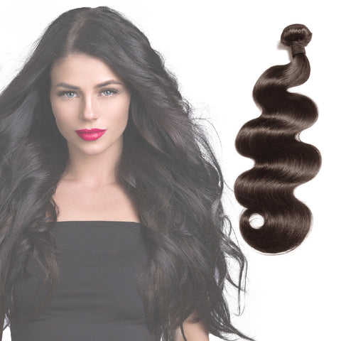 CLR | Virgin body wave hair extension | Human hair | Brazilian wavy style | Healthy thick, smooth, shiny hair| Lasts Up To 4 Years|