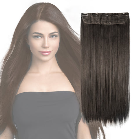 Clip in hair extension 100% natural hair | Thick silky and soft | Remy hair 7 pieces, use up to 4 years
