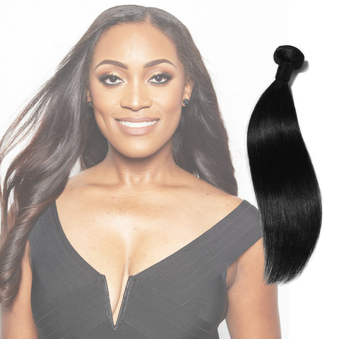 CLR I Straight Hair Extension | Human hair | Natural Indian remy straight | Thick smooth and shiny | Real replacement natural straight