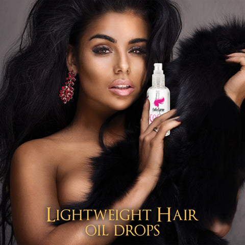 CLR Oil Shine Contains Lightweight Oils Shiny and Lustrously Hair Extensions-Smooth Finish (1oz Travel Size)- Great for Calming the Hair with Shine