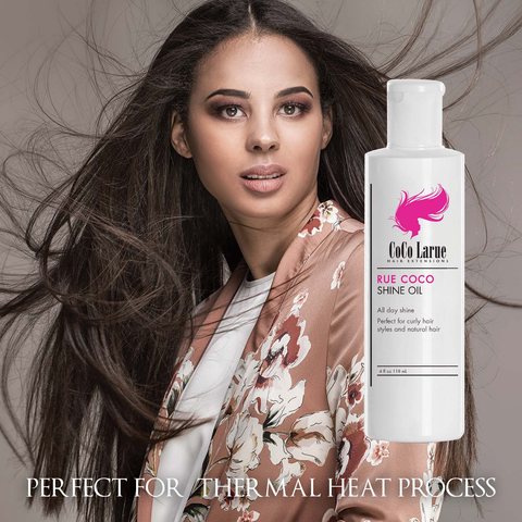 CLR Shine Oil for Hair 4oz- Advanced and Enhanced Formula-High Gloss- No Moisture Loss and Color Fading- Anti Frizz Hair Gloss- Sexified Shine