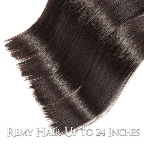 CLR | Tape in hair extensions | Thick silky and soft | Heat protective | All natural black | 20 inches