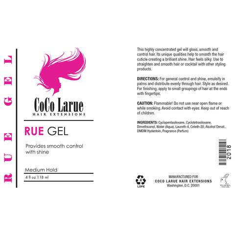 CLR Hair Gel Medium Hold Hair Styling Gel-Perfect For Thin and Fine Hair Cleanse, Nourish, & Maintain Natural Hair Look 4oz (1pack) Max-Shine