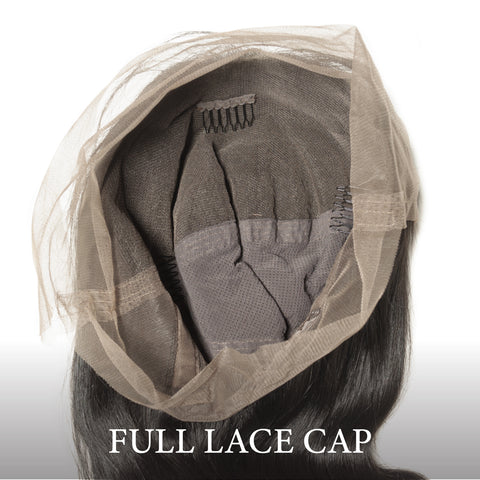 Natural Straight Hair Single Donor 24' FULL-LACE Human Hair Wig by CLR. Natural Hair Colors Use up to 4 years. Worn Natural Curl Or Straight