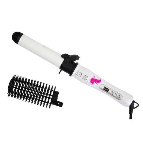 Professional Curling Iron for Hair of All Types - Heavy Duty Hair Curling Iron Long Lasting and Fast Curls Premium Curler with Easy Operation and Advanced Technology-CLR-Curlers Classic Curling Wand Reverse
